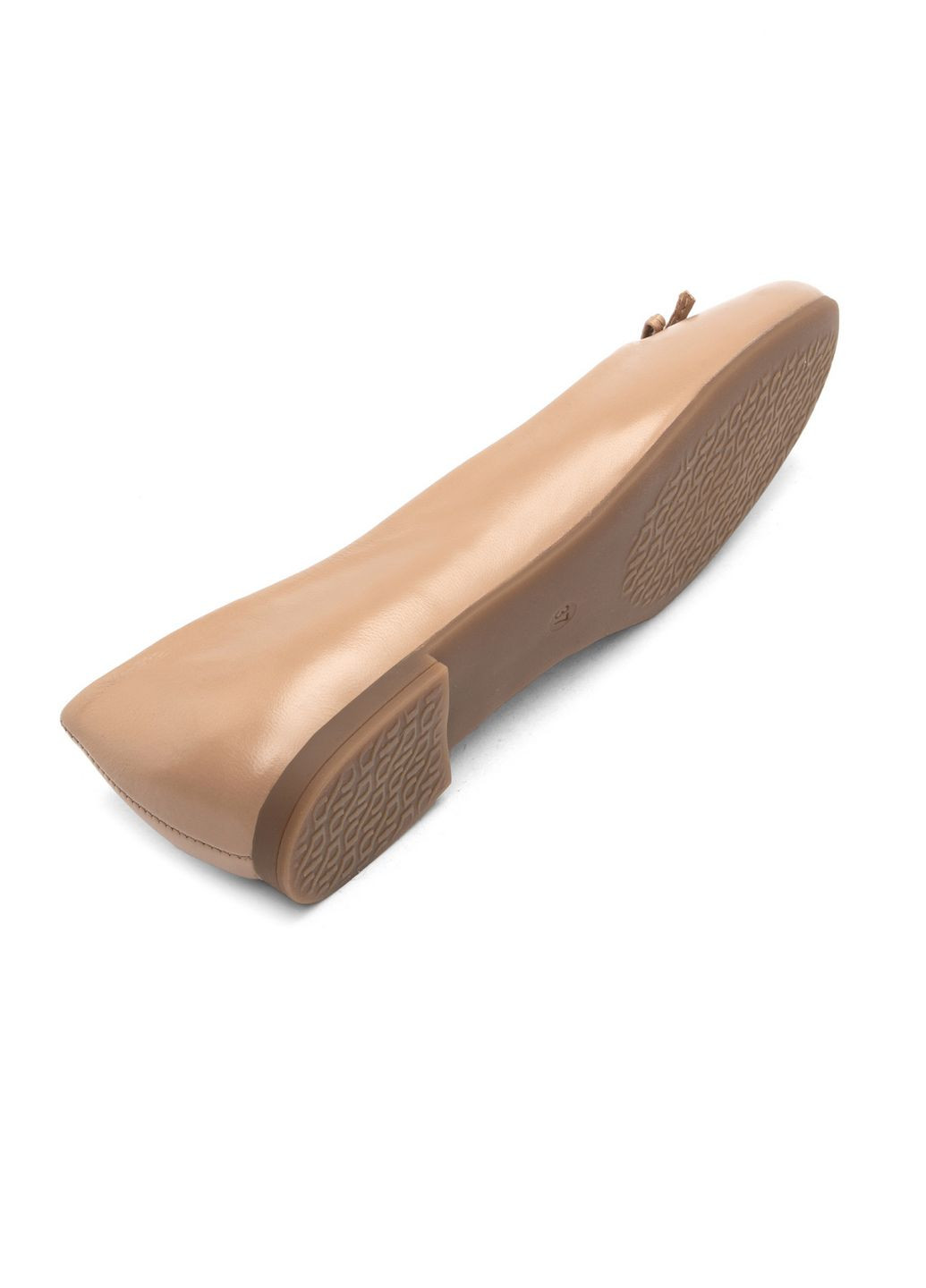 Женские балетки Rylko | бежевые натуральная кожа (318509445)