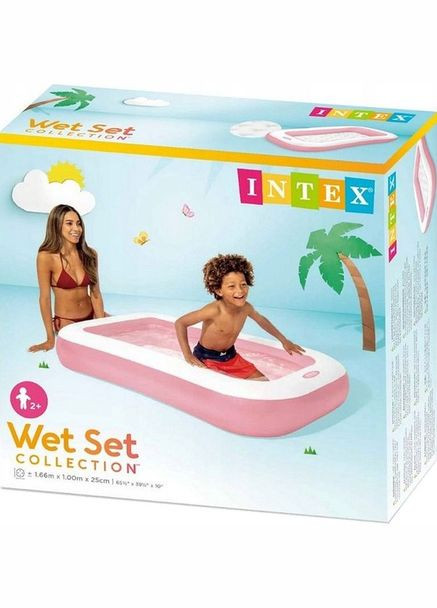 Басейн дитячий, м'яке дно, об'єм 90 л Home (322182771)