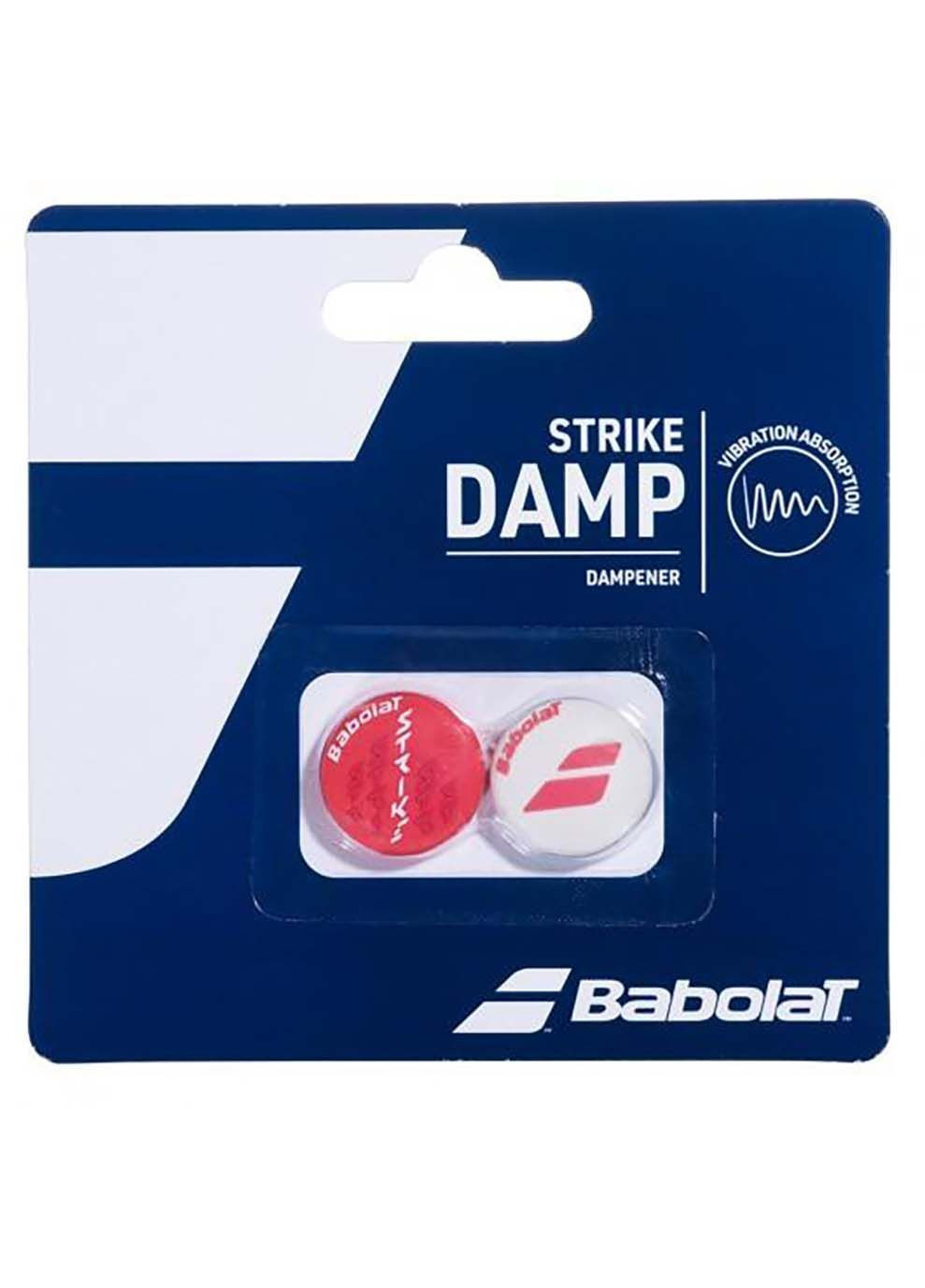 Віброгасник Strike damp X 2 Червоний Білий Babolat (333956845)