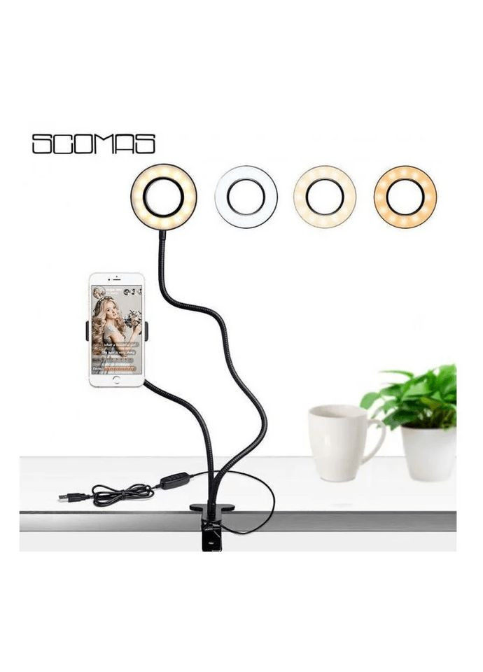 Селфі лампа для зйомки Professional Live, Лампа для тиктокерів, Лампочка WB-271 Лед кільце STREAM (352770604)