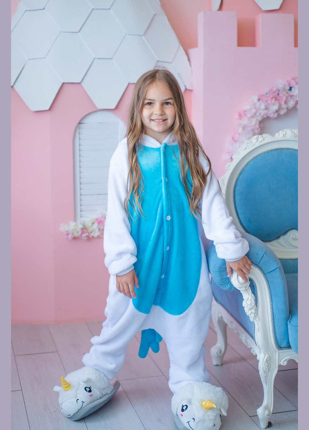 Єдиноріг з крильцями біло-блакитний BearWear (297579453)