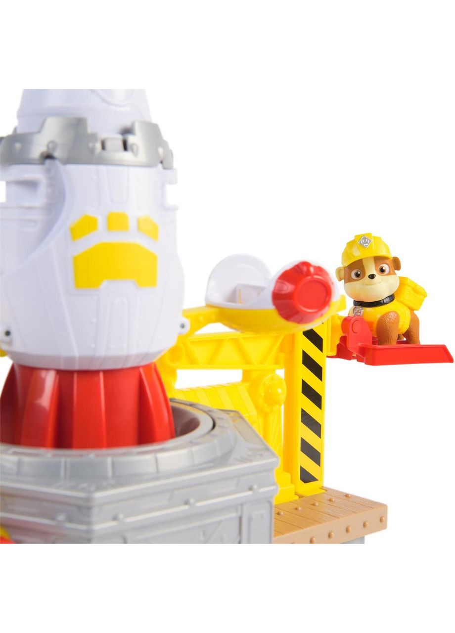 Ігровий набір Кремез і команда Космічний корабель ракета Оригінал Paw Patrol Rubble & Crew Launch & Spin Spaceship Spin Master (365251613)