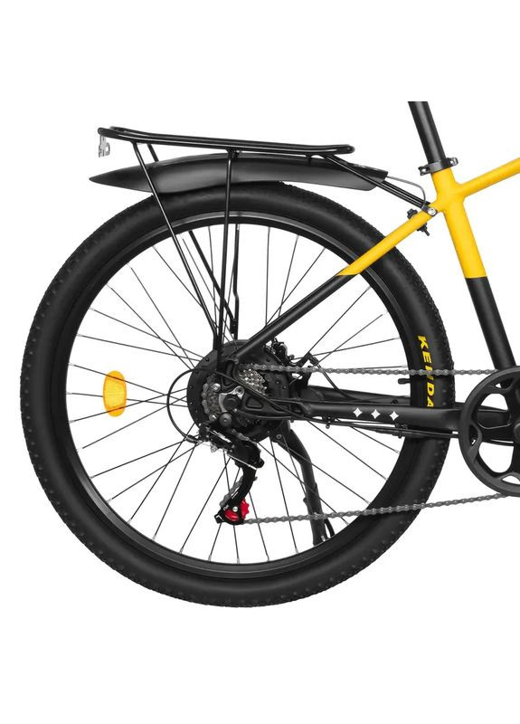 Электровелосипед EB17 26'' Yellow-Black 2E (360410512)