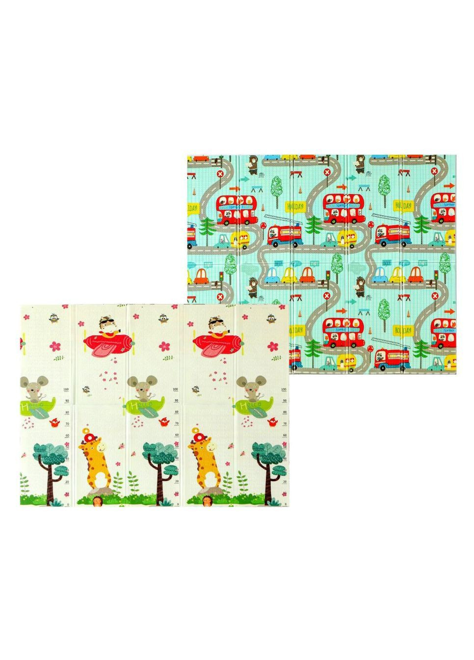 Детский мягкий термоковрик 200×180 см — складной, безопасный. No Brand - (363987453)