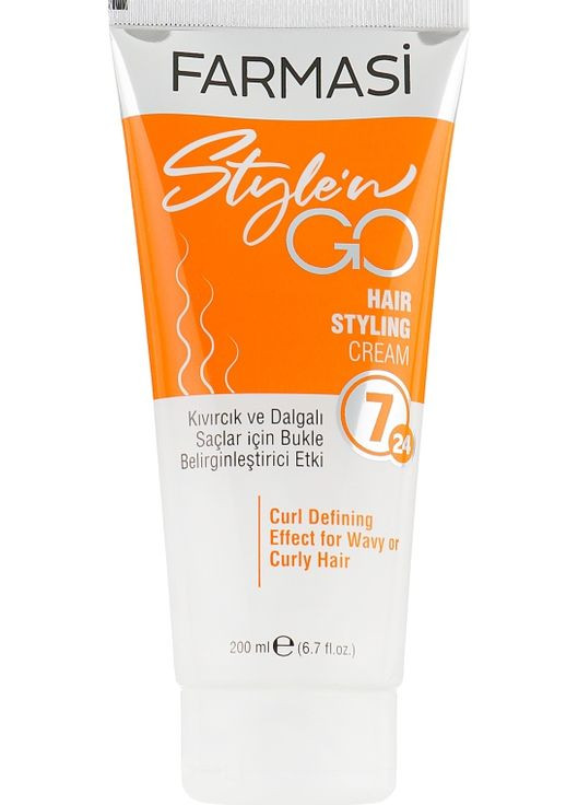 Крем-стайлинг для вьющихся волос Stylen Go 200ml (746570-98959) Farmasi (368623092)