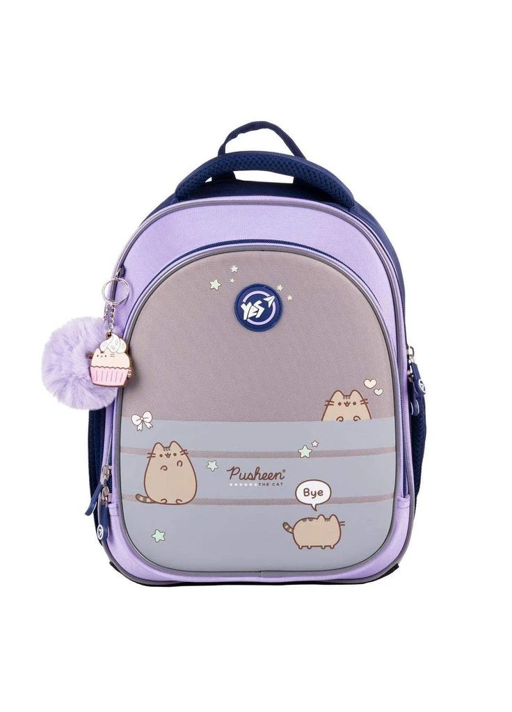 Рюкзак школьный полукаркасный S-109 Pusheen Playful 37х26х13 см Разноцветный (559880) (1363825) Yes (376897741)