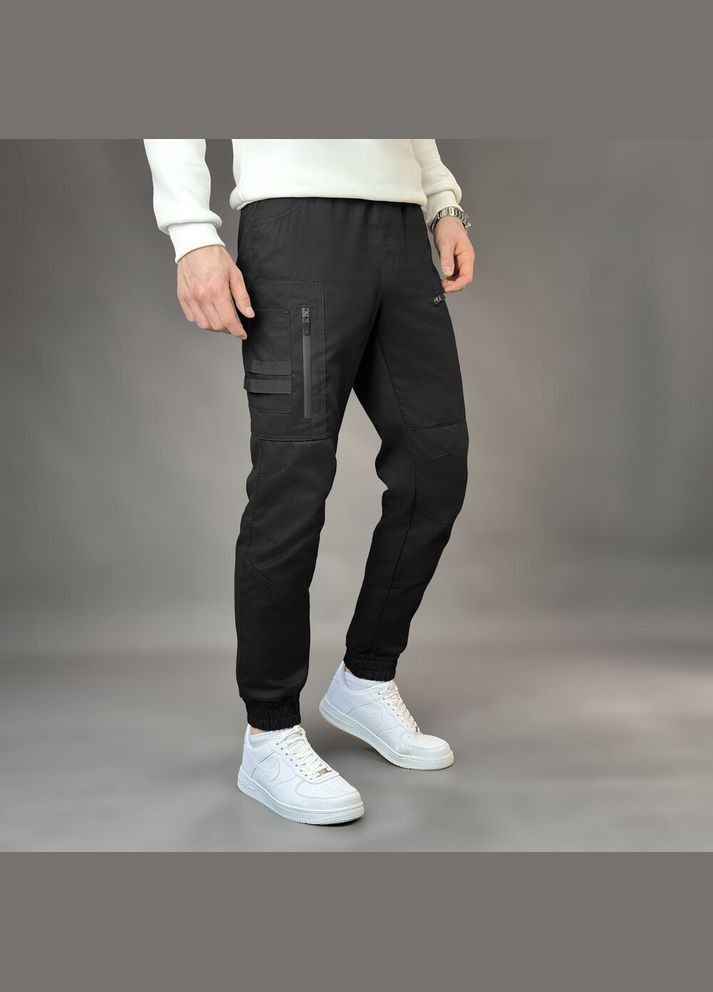 Штани-карго Papin Brodyaga Чорний Pobedov (301788901)