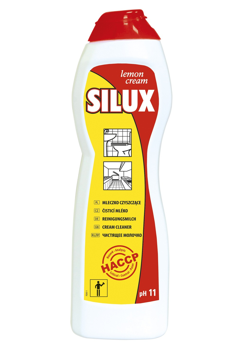Профессиональный очищающий крем для ванной комнаты PROFIMAX SILUX PROFESSIONAL MLECZKO lemon 1 кг (3534) Lakma (263435160)