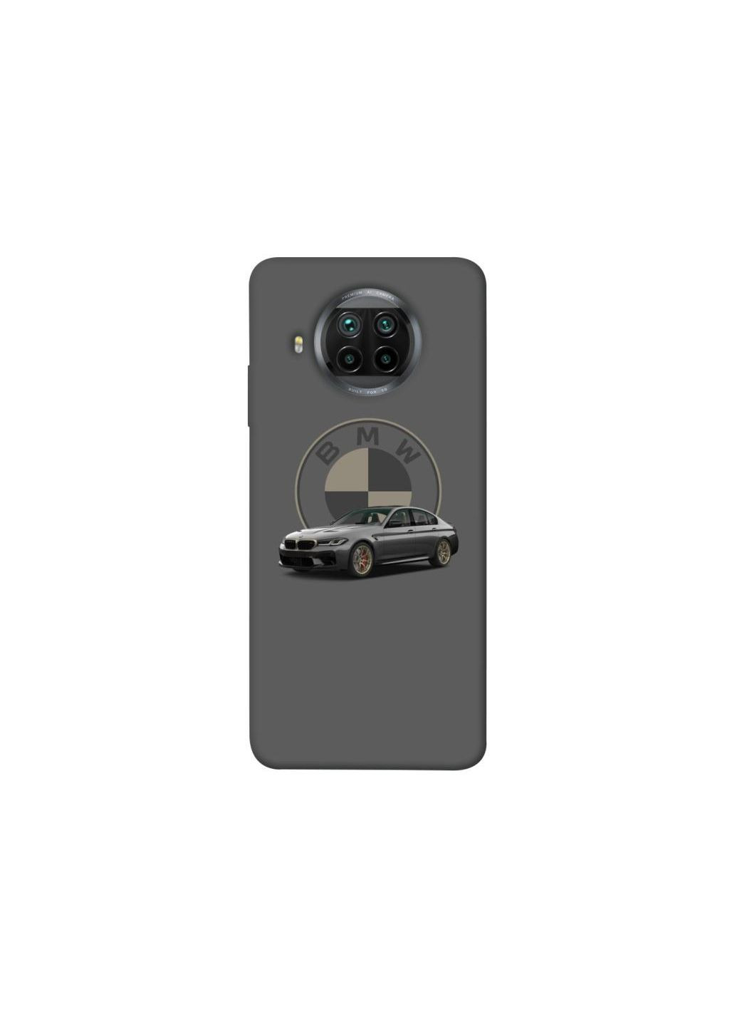 Чехол на Xiaomi Mi 10T Lite / Redmi Note 9 Pro 5G BMW grey v2 Frontalka (353840849)