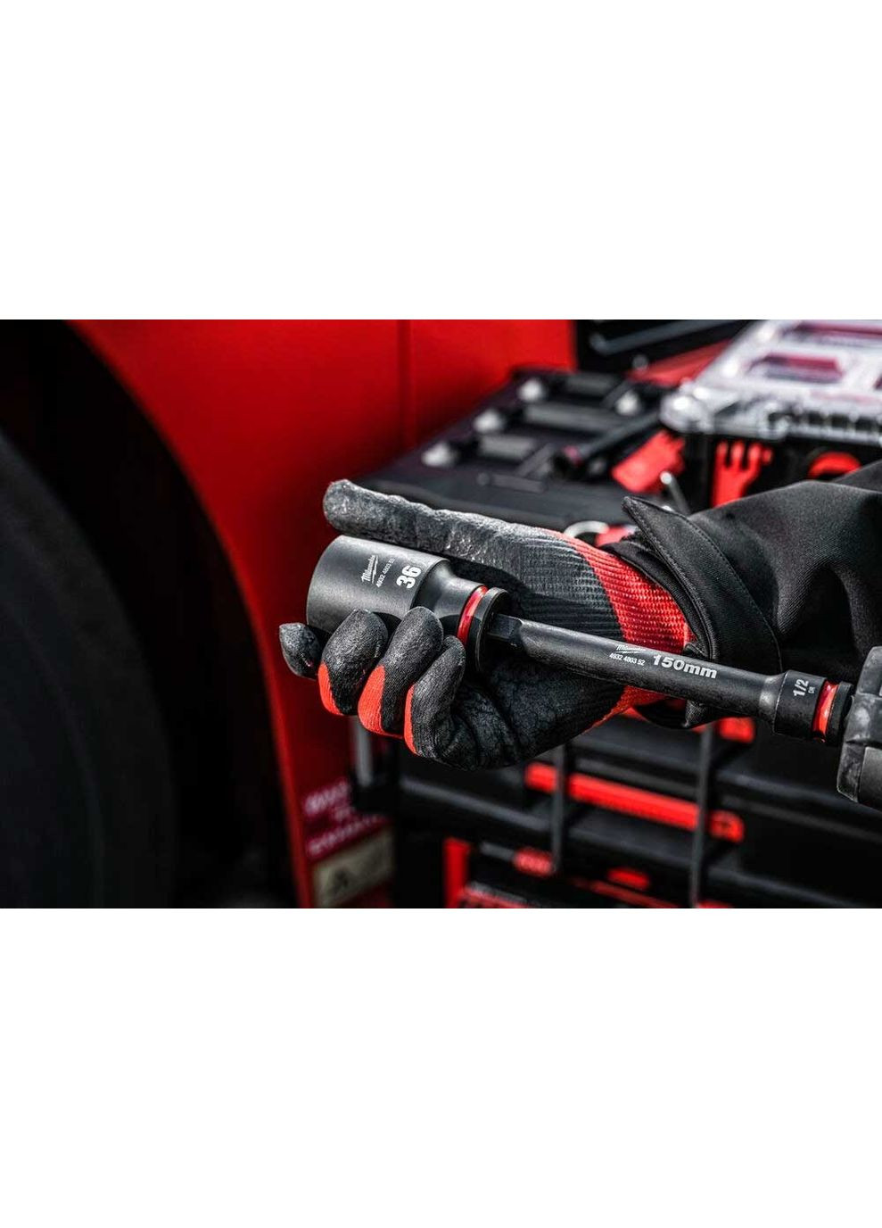 Набір торцевих головок, 1/2", 13шт, 10-24мм, кейс Milwaukee (360402306)