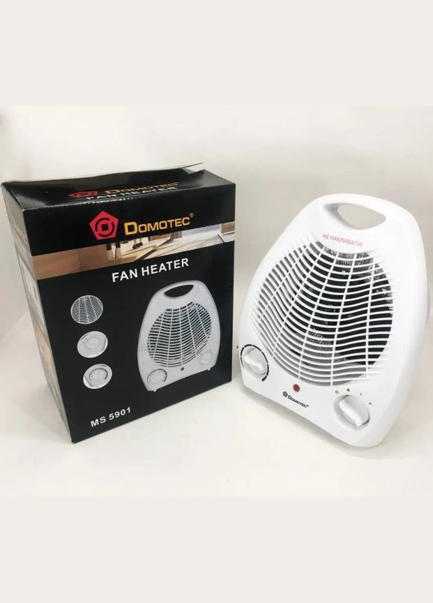 Напольный тепловентилятор обогревател 2000Вт Domotec MS-5901 (303721853)