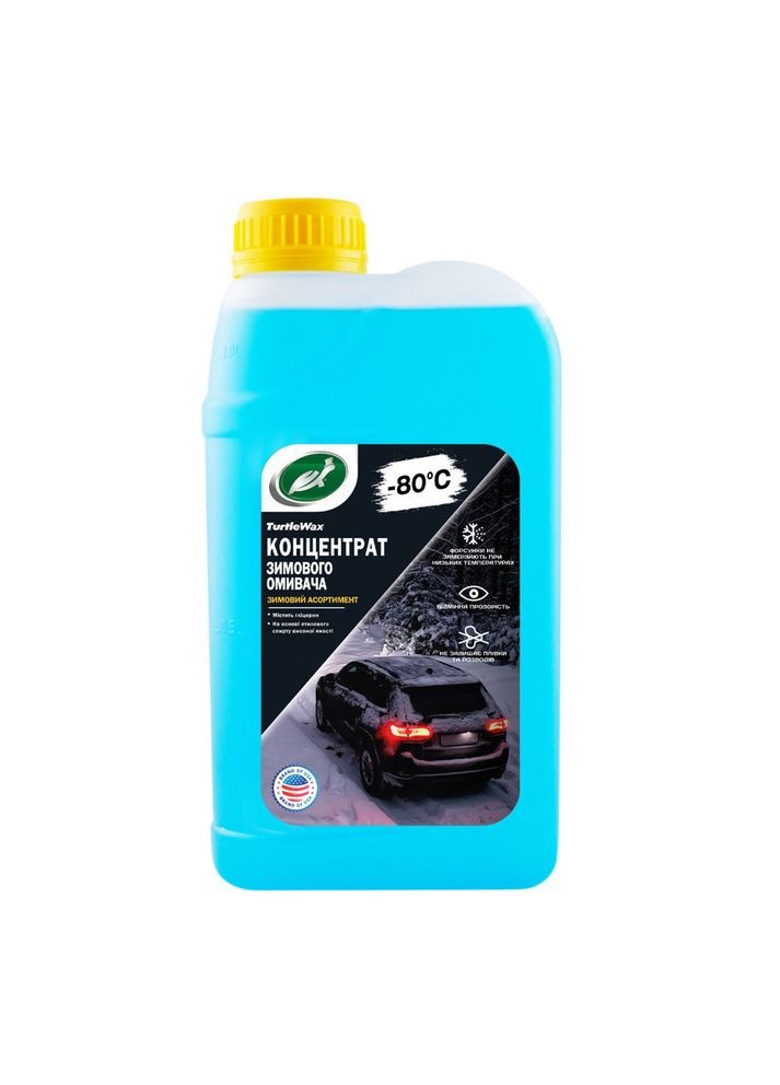 Жидкость противообледенительная и стеклоомывающая T4043 "Жидкое пламя" Turtle Wax (360875584)