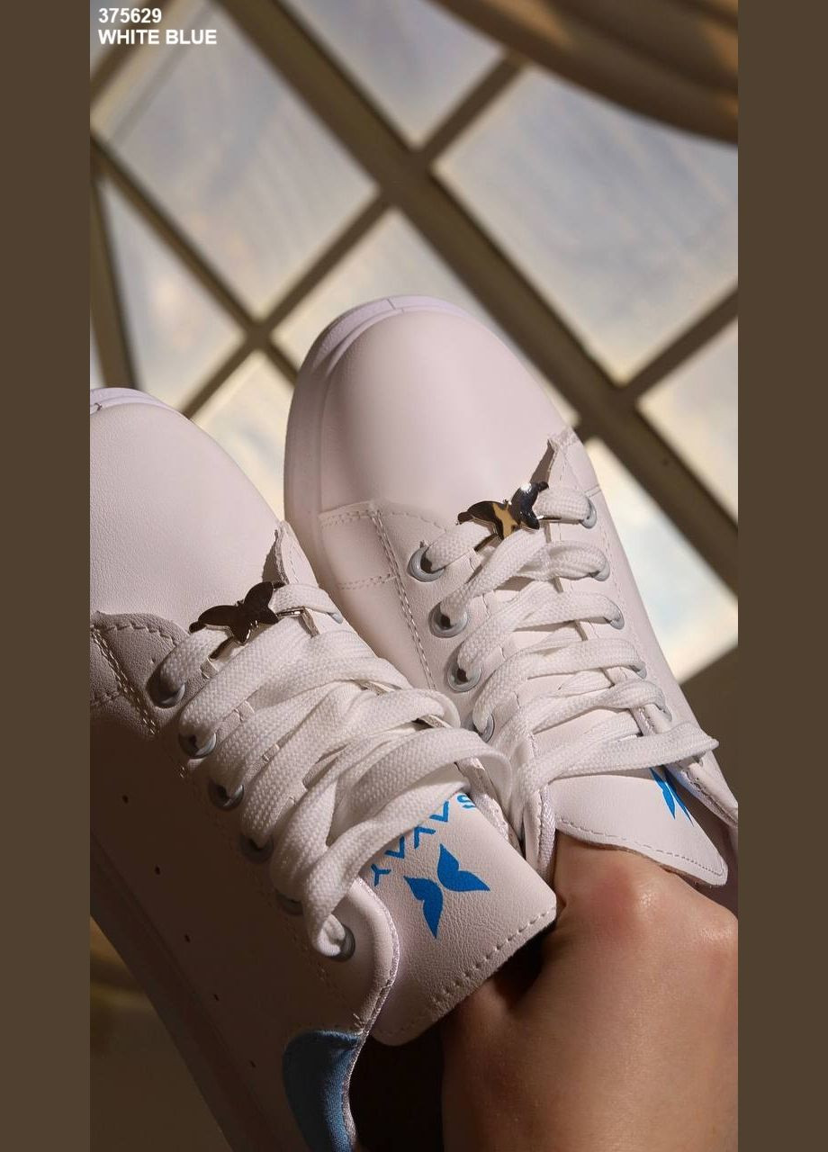 Жіночі молодіжні кросівки кріпери 1303 Білі No Brand білі демісезони (322874039)