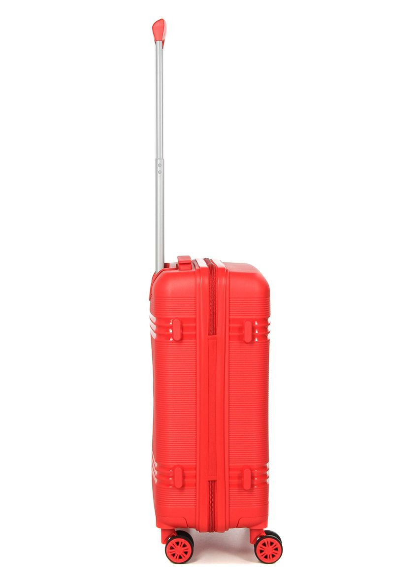 Чемодан маленький S полипропилен 21204 57×41×22см 36л Красный Snowball (297643731)