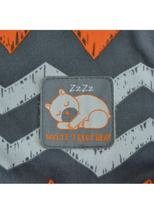 Помаранчева зимня дитяча зимова куртка памаранчева (0091) Quadri foglio