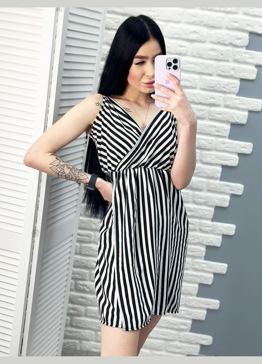 Літня сукня-сарафан у смужку Fashion Girl (317212017)