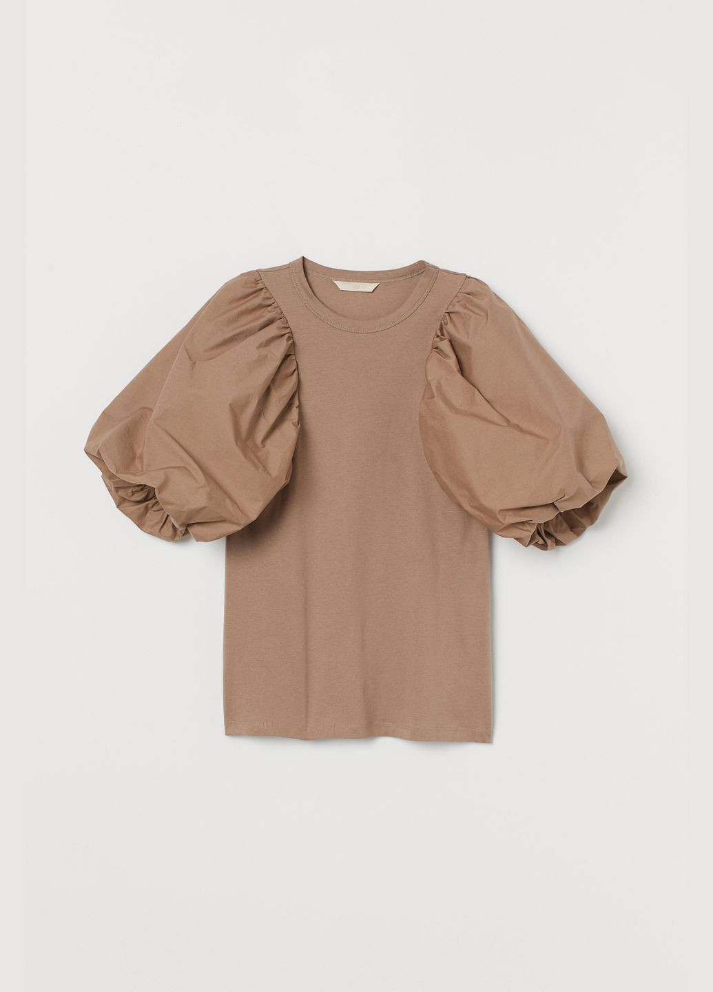 Бежева блуза з к/р H&M