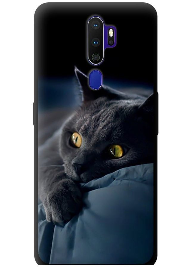 TPU чехол 'Дымчатый кот' для Endorphone Oppo A9 2020 (265226129)
