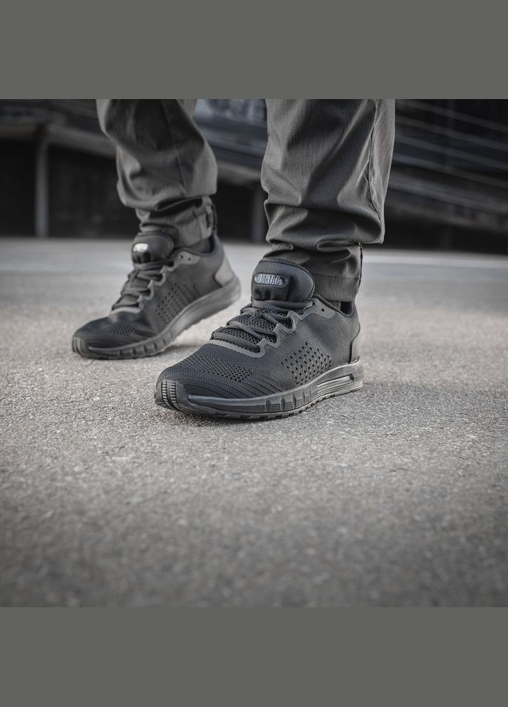 М-ТАС черные качественные летние тактические кроссовки Summer Light Black M-TAC (338861623)