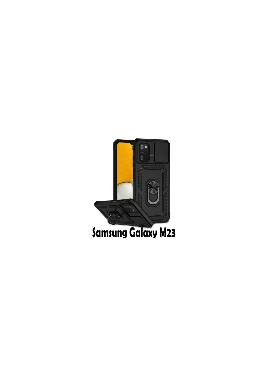 Чехол для моб. телефона Military Samsung Galaxy M23 SMM236 Black (707369) BeCover military samsung galaxy m23 sm-m236 black (275079869)