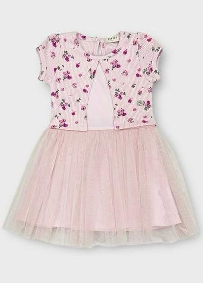 Розовое платье 19851 Breeze (326107904)