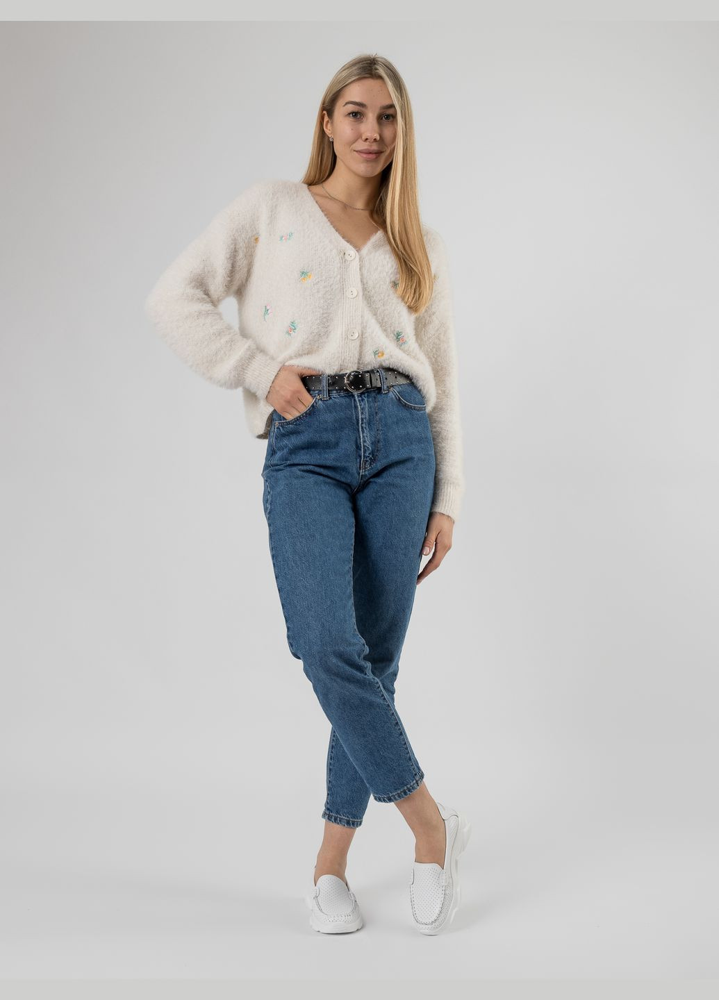 Белые мокасины (2432т) Lifexpert