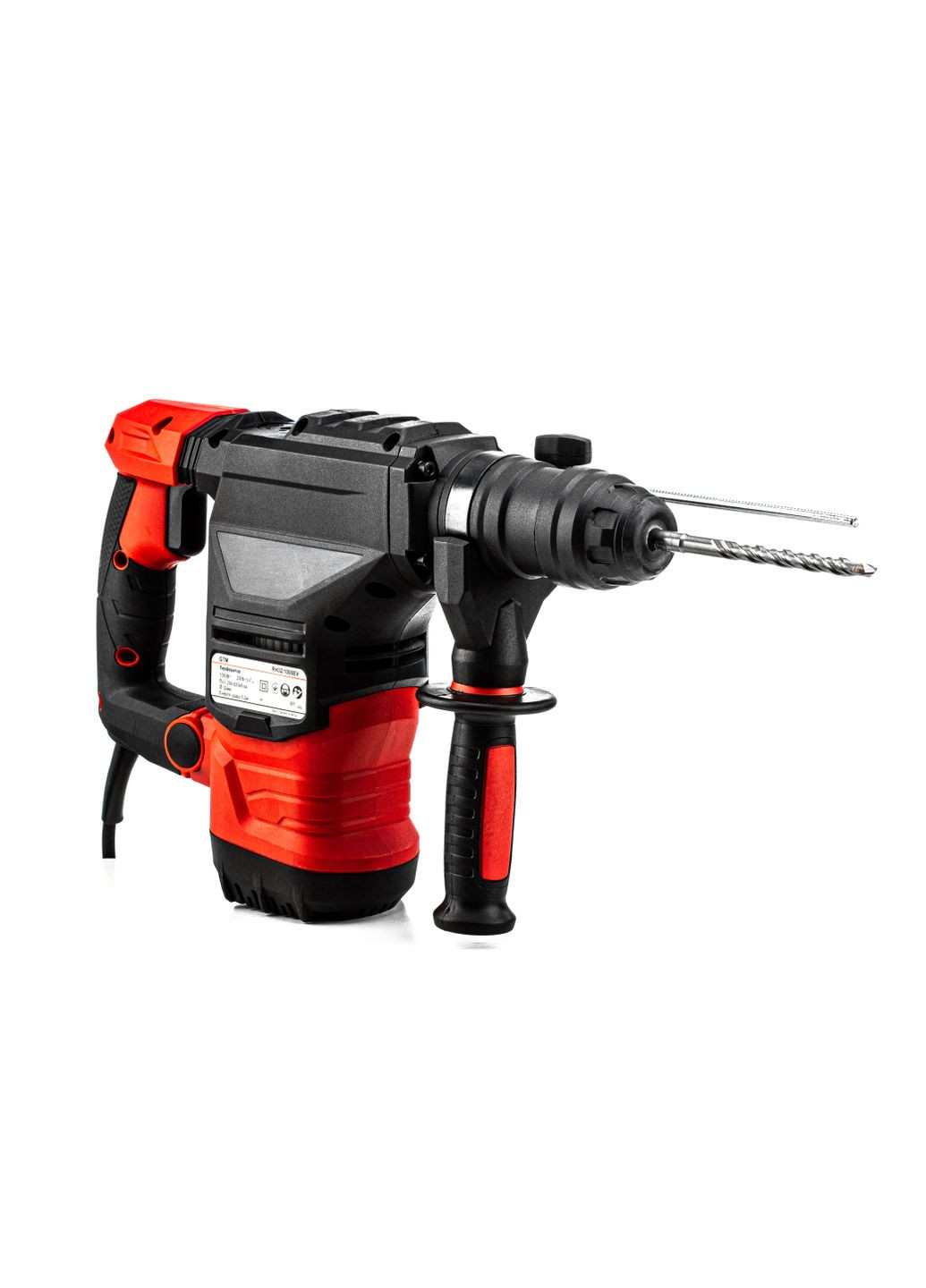 Перфоратор + RH32/1000EV 1050Вт, 0-820об/хв, 5Дж, 32мм бочковий GTM (342968057)