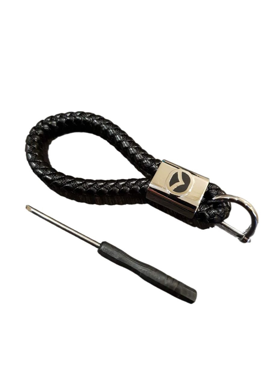 Брелки для авто с логотипом Mazda в подарочной коробочке, брелок на ключи на подарок No Brand (316702327)