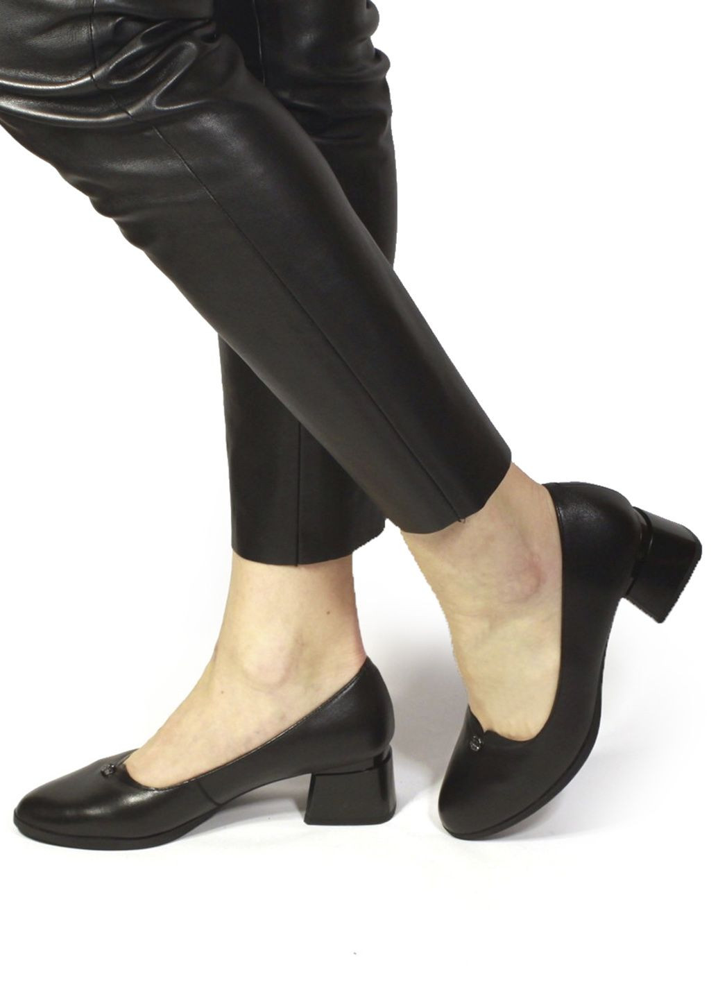 It-Girl Шкіряні туфлі-човники туфлі-човники чорний з натуральна шкіра, — демісезон (322331151)