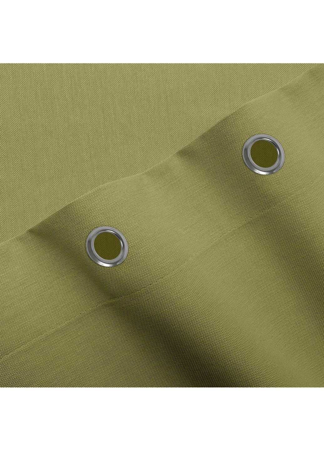 Шторка для душа и ванной OLIVE с кольцами 180х180 см Оливковый Cosas (372991016)