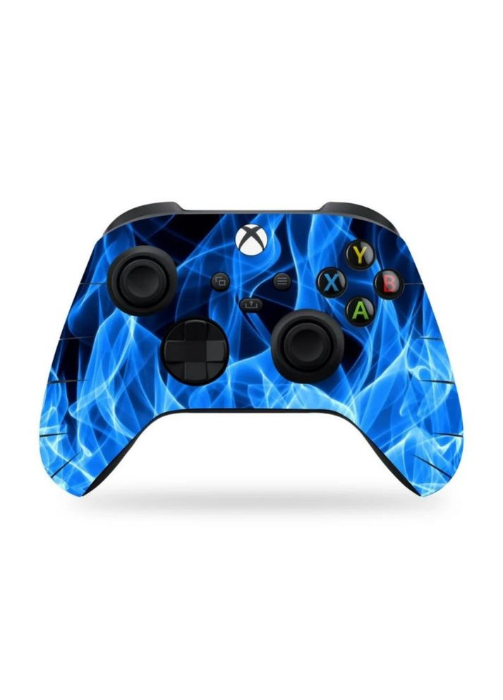 Виниловая наклейка SONGYI для геймпада Xbox Series X/S Blue flame No Brand (366304288)