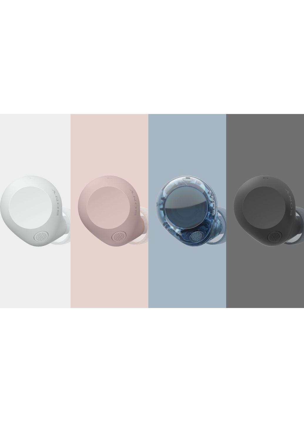 Наушники TWS WF-C710N BT 5.3, ANC, IPX4, SBC, AAC, Mic, Белый Sony (360394422)