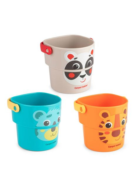 Кухлики для купання Hello Little 3 шт (56/000) Canpol Babies (370624253)