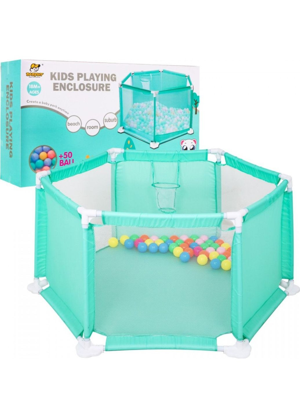 Дитячий манеж 18м + Ramiz (364233695)