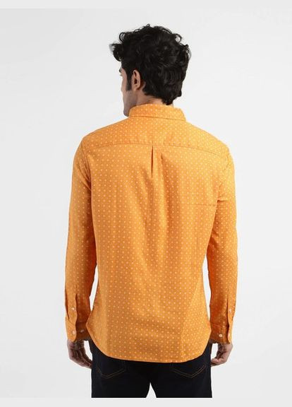 Горчичная кэжуал рубашка с геометрическим узором Levi's