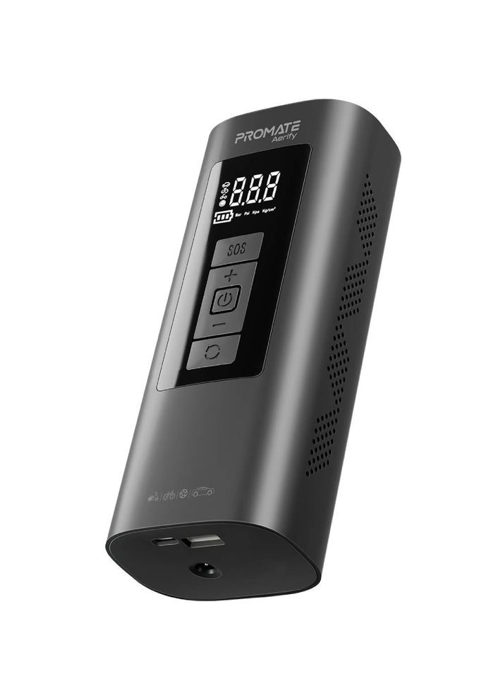 Портативний автокомпресор aerify.black Promate (323087457)