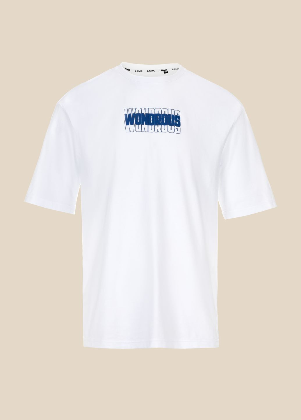 Біла футболка LAWA