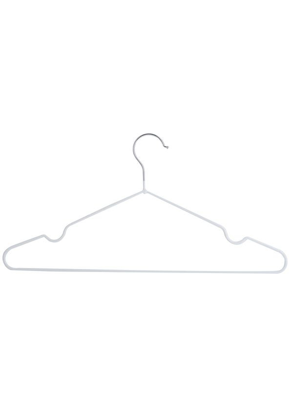 Набор вешалок для одежды 40.5х21х0.3 см 8 шт White (6722133) IDEA HOME (280946425)