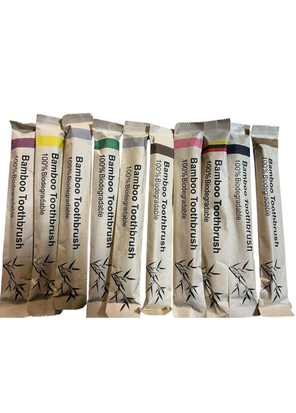 Зубна щітка Еко бамбукова сіра Pinka (317573026)