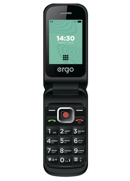 Мобільний телефон F241 Dual Sim Black Ergo (278366089)
