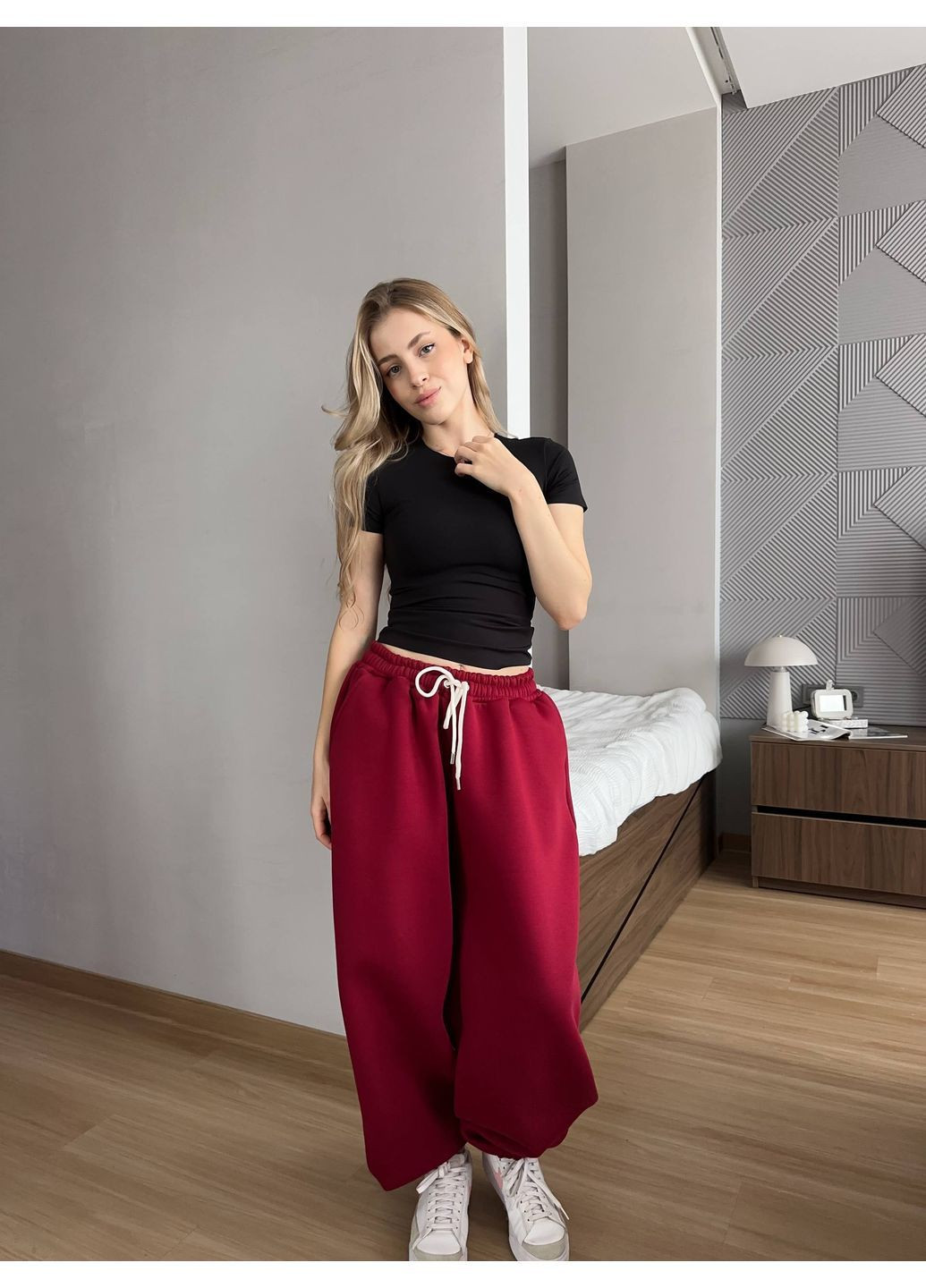 Жіночі штани на флісі об'ємні Osoblyva (366280613)