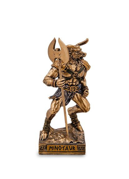 Статуэтка миниатюра Минотавр 9 см бронзовое покрытие полистоуна 1907181 Veronese (302239278)