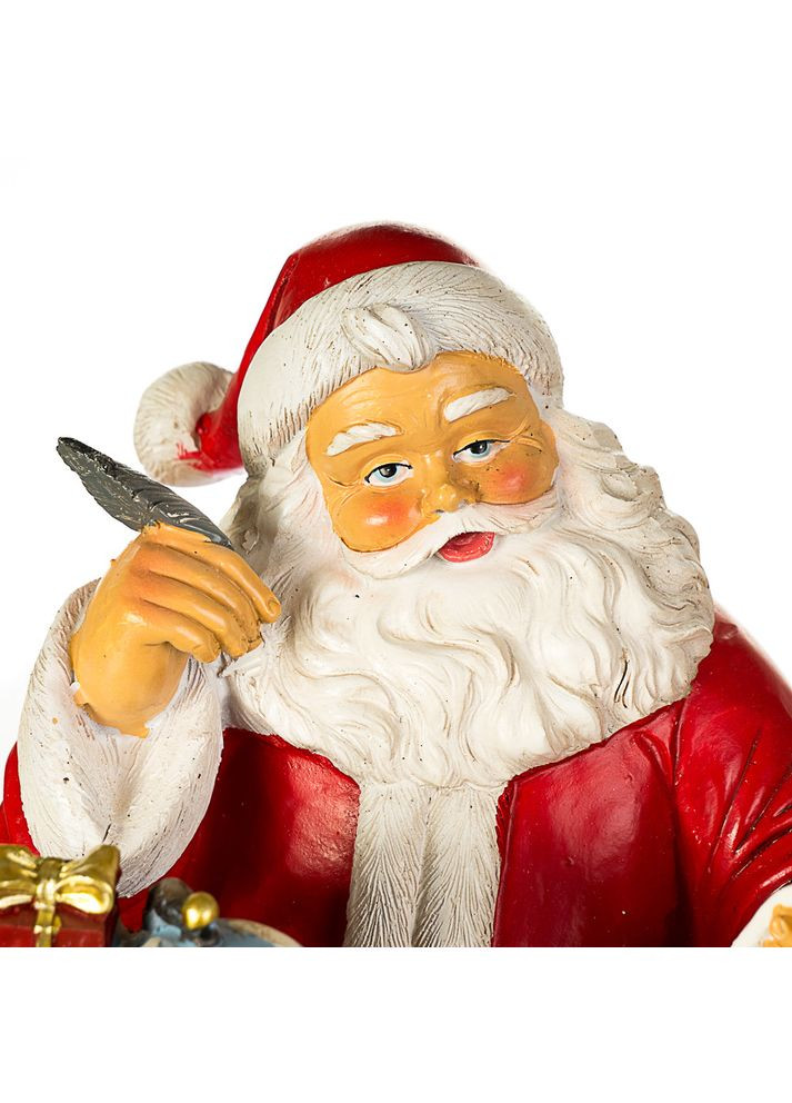 Фигурка Санта пишет письмо 26х15х17 см. 002UW Lefard (299387679)