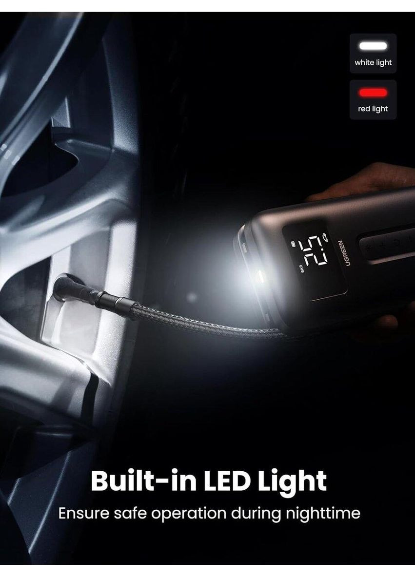 Автомобильный насос Portable Tire Inflator Ugreen (361239119)