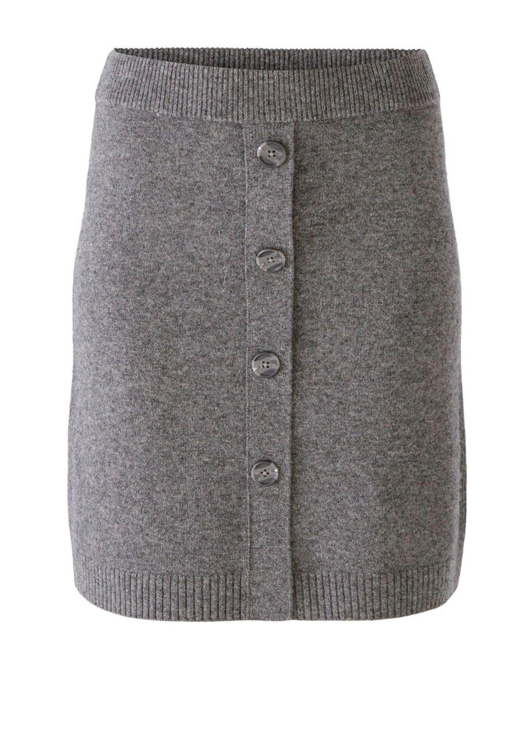 Серая юбка женская мини 79407-1231608 Oui