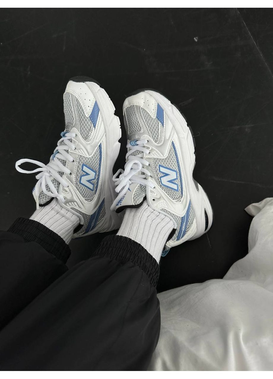 Білі Осінні кросівки new balance 530 steel blue mr530kc нью беланс 530 No Brand