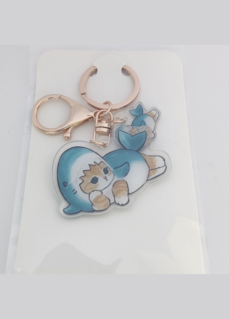 Брелок акриловий Котик в костюмі No Brand (333163384)