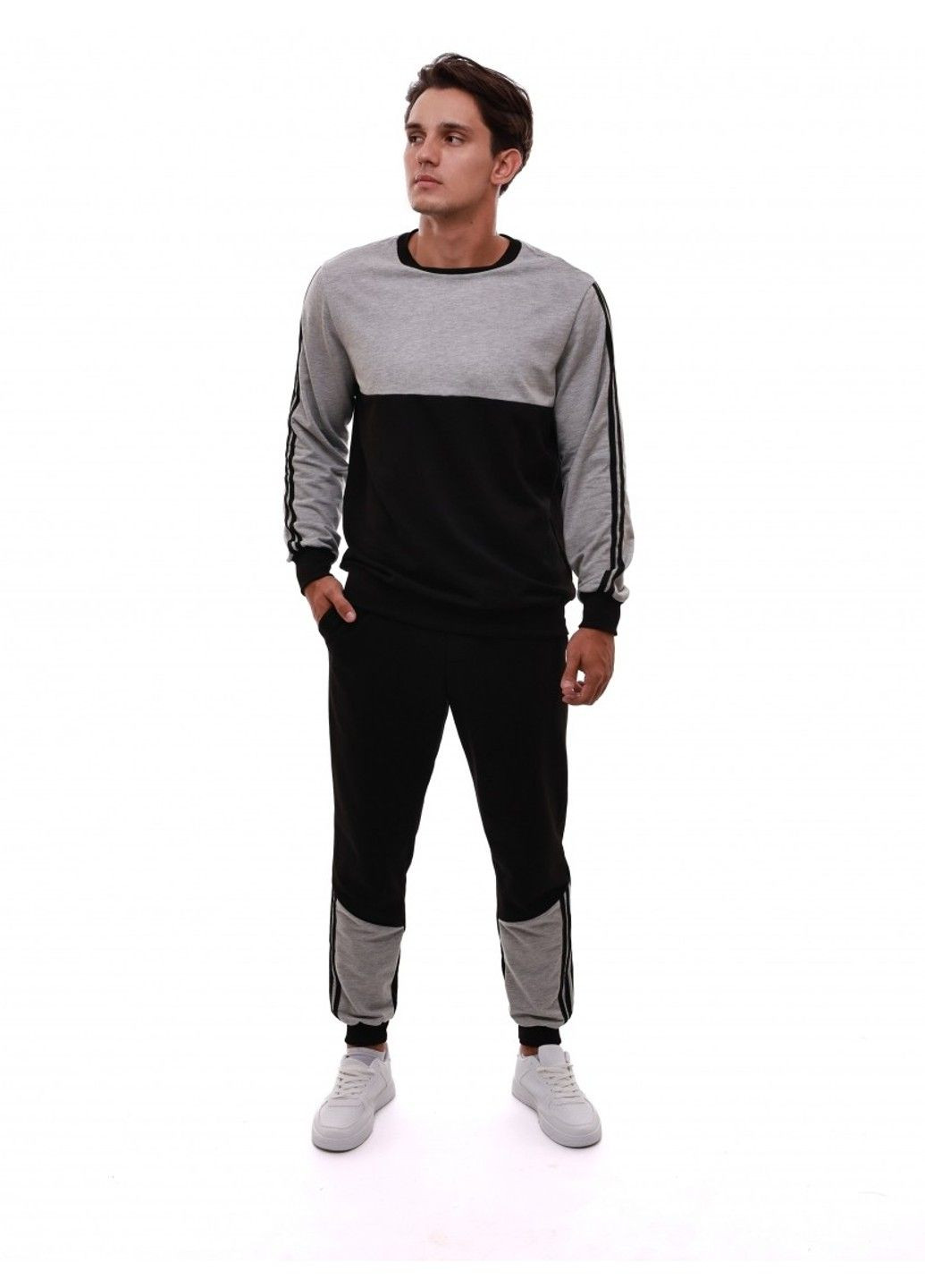 Чорний костюм спортивний чоловічий Griffin