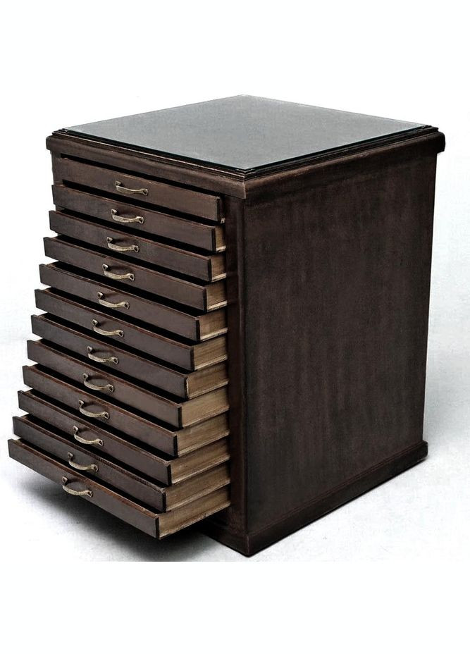 Мини-комод из дерева Саранга мокко (МНК-004410) No Brand (328224863)