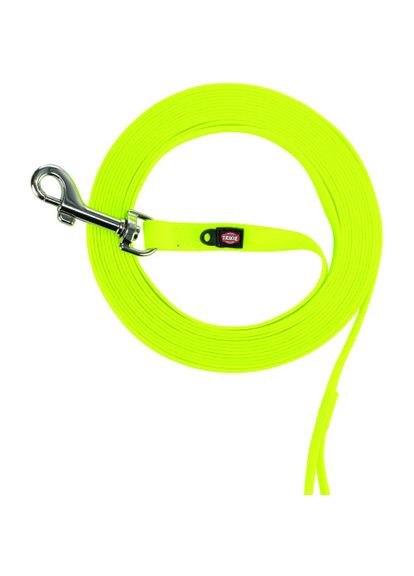 Повідець для собак неоново-жовтий, M–L 10 м х 13 мм Trixie (364748522)